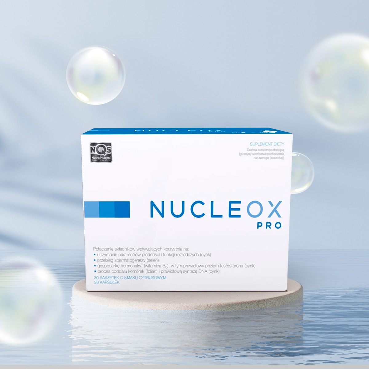 Nucleox PRO 30 sasz.+30 kaps.